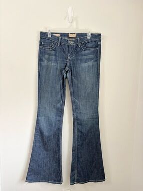 WILLIAM RAST Daisy Super Flare Low Rise Bootcut Denim Jeans Womens 28 Western
